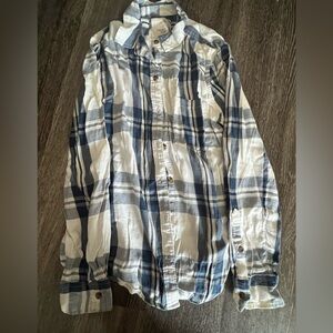 Favorite Shirt - Blue & White Plaid 🍂🍁❄️